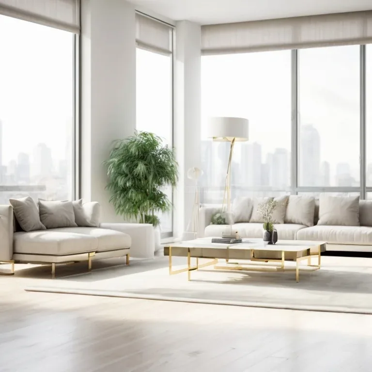 Luxury apartment interior with refined finishes and curated lighting